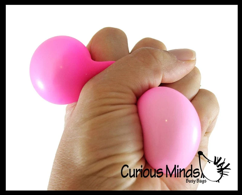 Single Medium Soft Doh Filled 1.75" Stress Ball - Squishy Gooey Squish