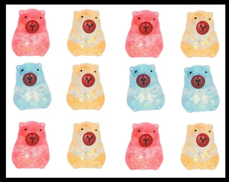 Single Capybara Cute Sugar Ball - Thick Glue/Gel Syrup Molasses