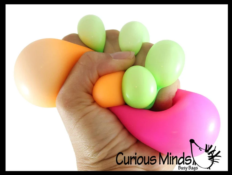 2.25" Stretchy Squishy Squeeze Stress Ball - Sensory, Fidget