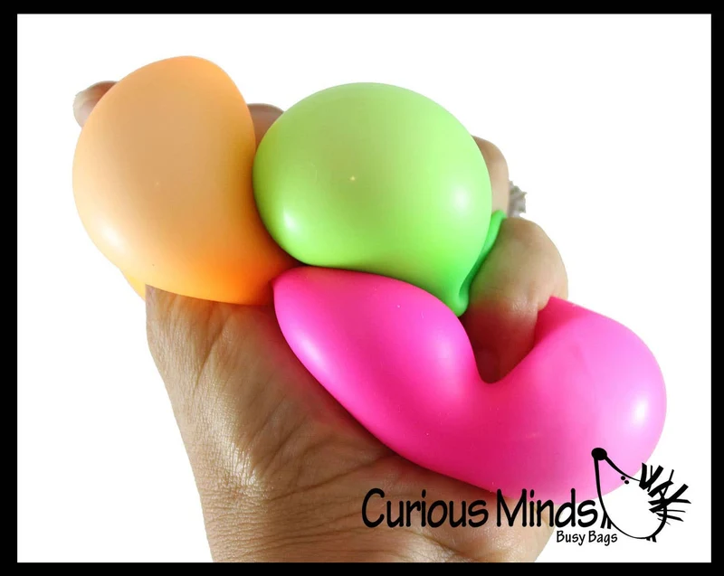 2.25" Stretchy Squishy Squeeze Stress Ball - Sensory, Fidget
