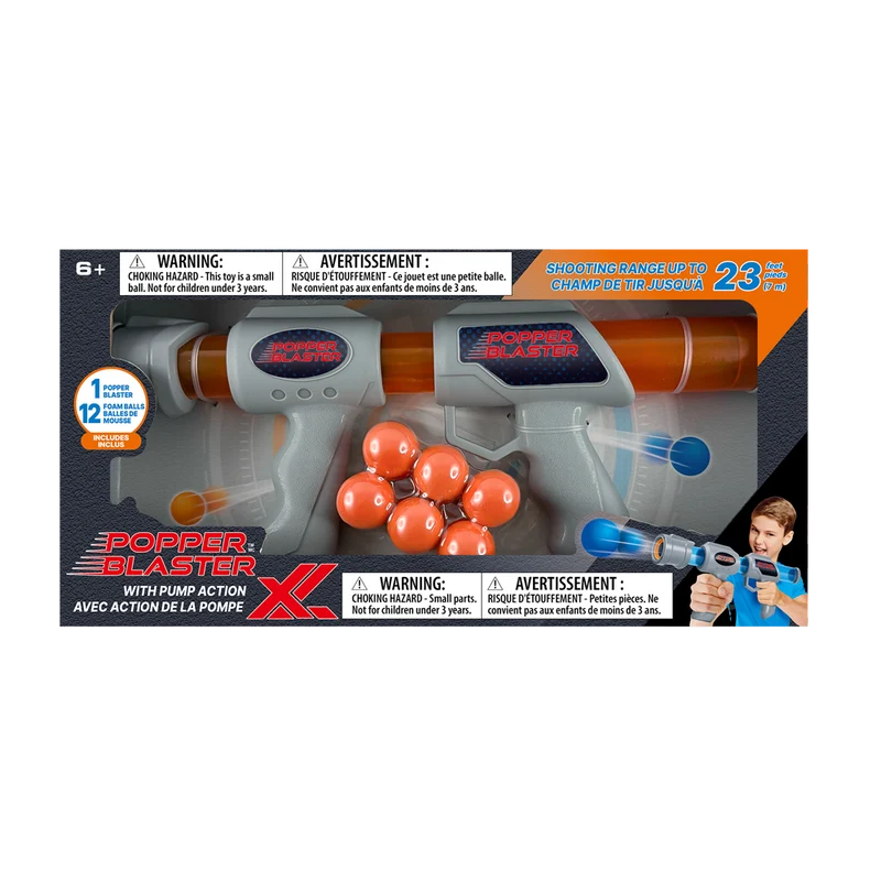 Incredible Play Popper Blaster XL Foam Ball Launcher 19in