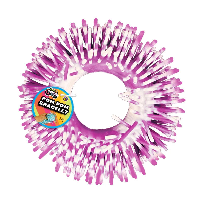 Pom Pom Stretchy Bracelet