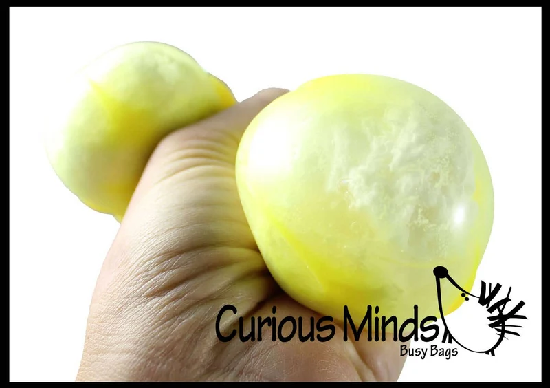 Single Cute Pineapple Soft Fluff- Filled Squeeze Stress Balls -