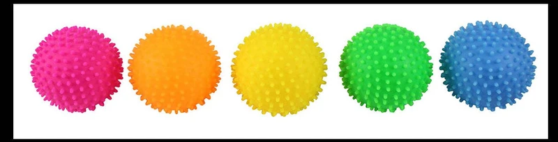 Single Spiky Bumpy Soft Doh Filled 1.7" Stress Ball - Squishy