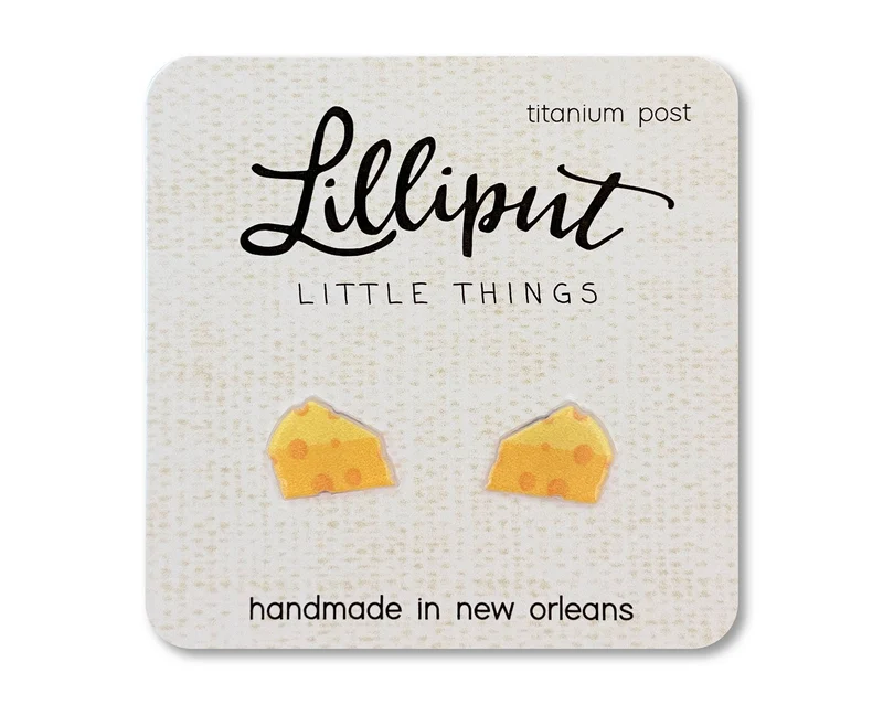 Lilliput Cheese Earrings