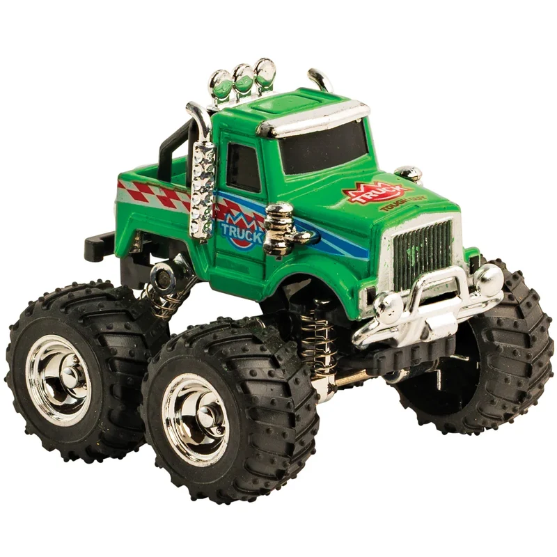 US Toy Company Pull Back Mini Monster Wheels 2in