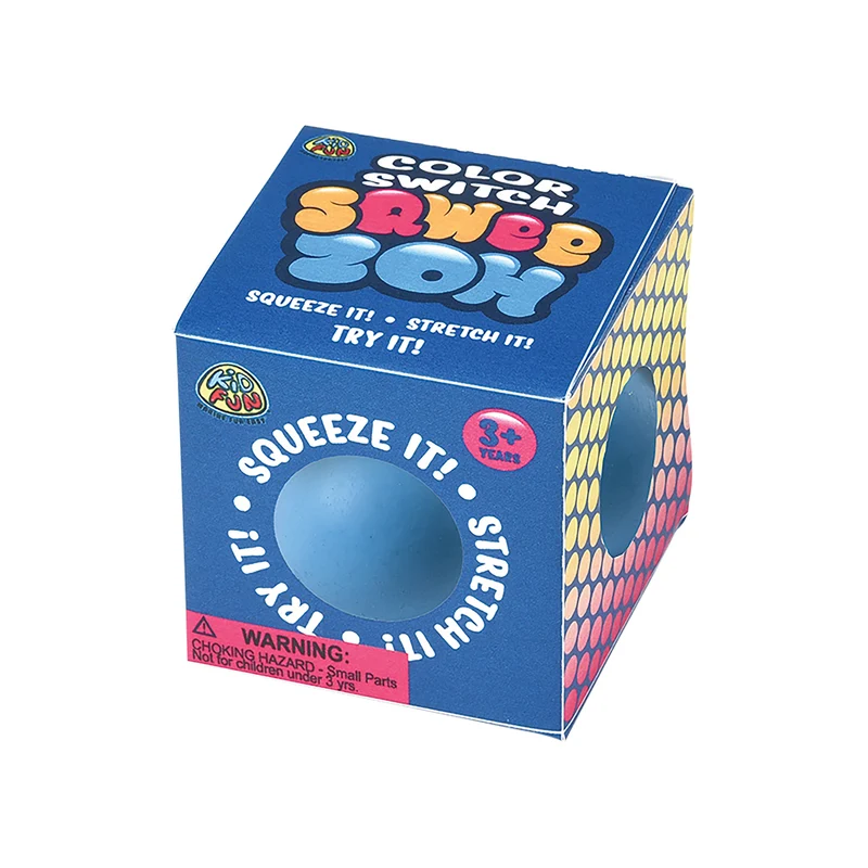 U.S. Toy Color Switch Ball 2.5in Sensory Toy