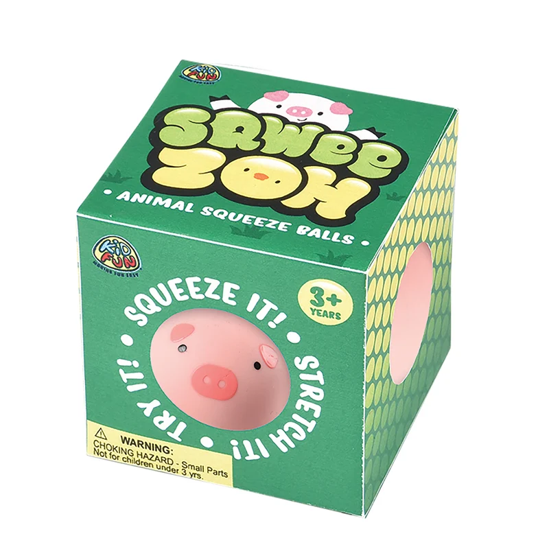 U.S. Toy Animal Squeeze Ball Assorted 2.5in