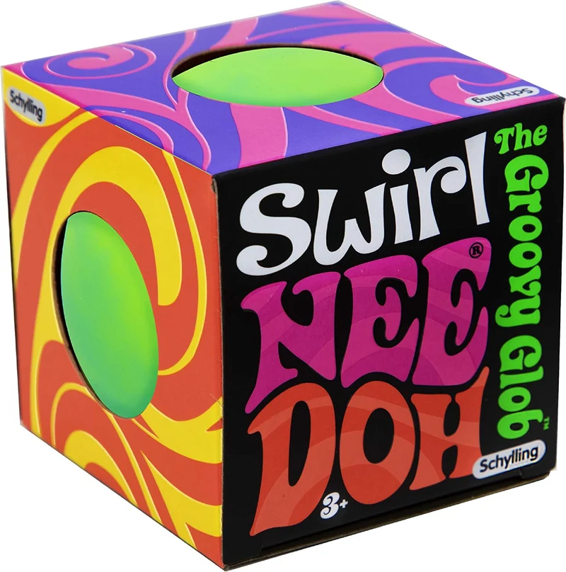 Swirl Needoh Stress Ball Fidget Toy