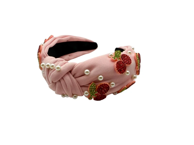 Mavi Bandz Crystal Cherries Fashion Headband