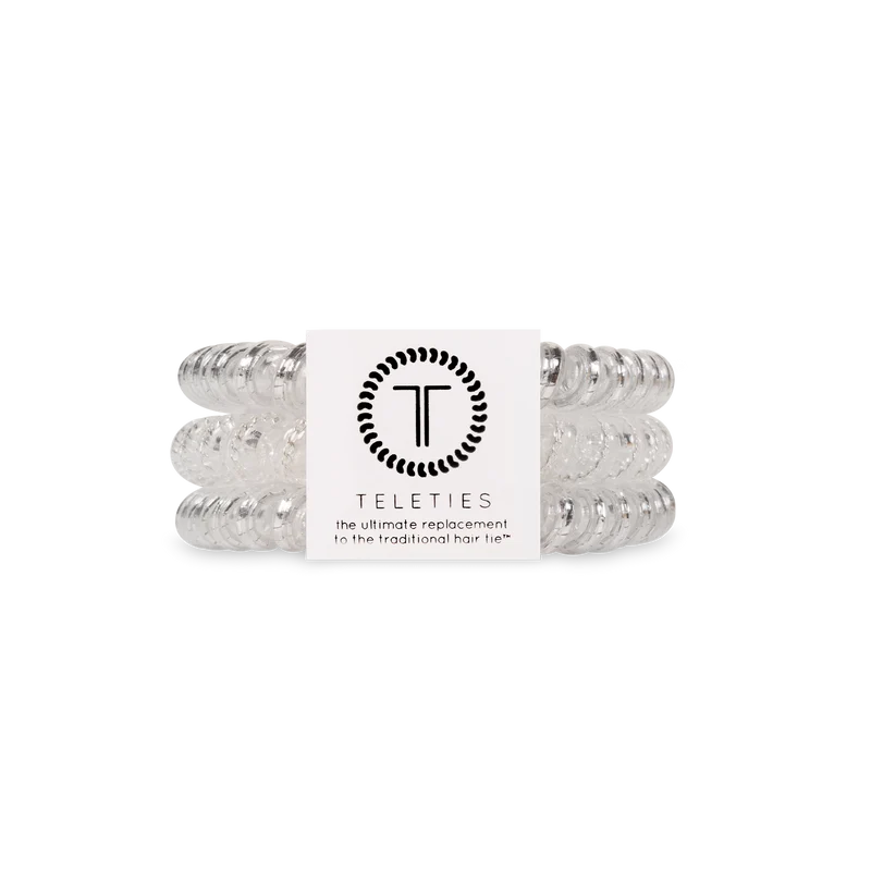 Spiral Hair Coils | Small | Silver Slay Hair Ties
