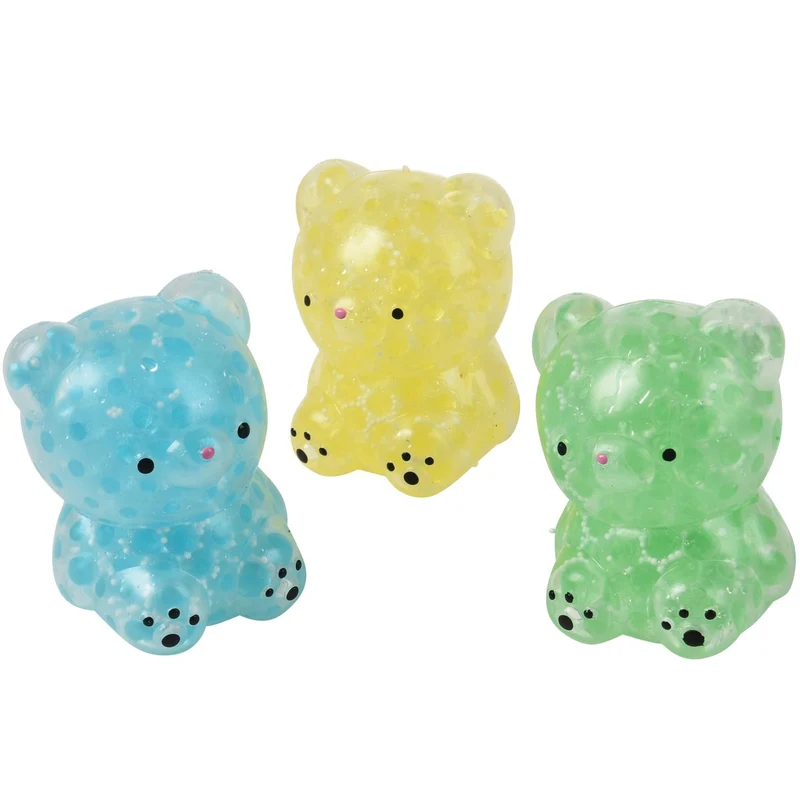 U.S. Toy Squeezy Crystal Bear 3 inch Single