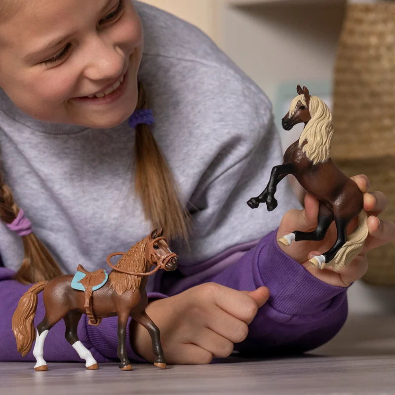 Schleich Horse Club Peruvian Paso Stallion Figurine Hand Painted Toy