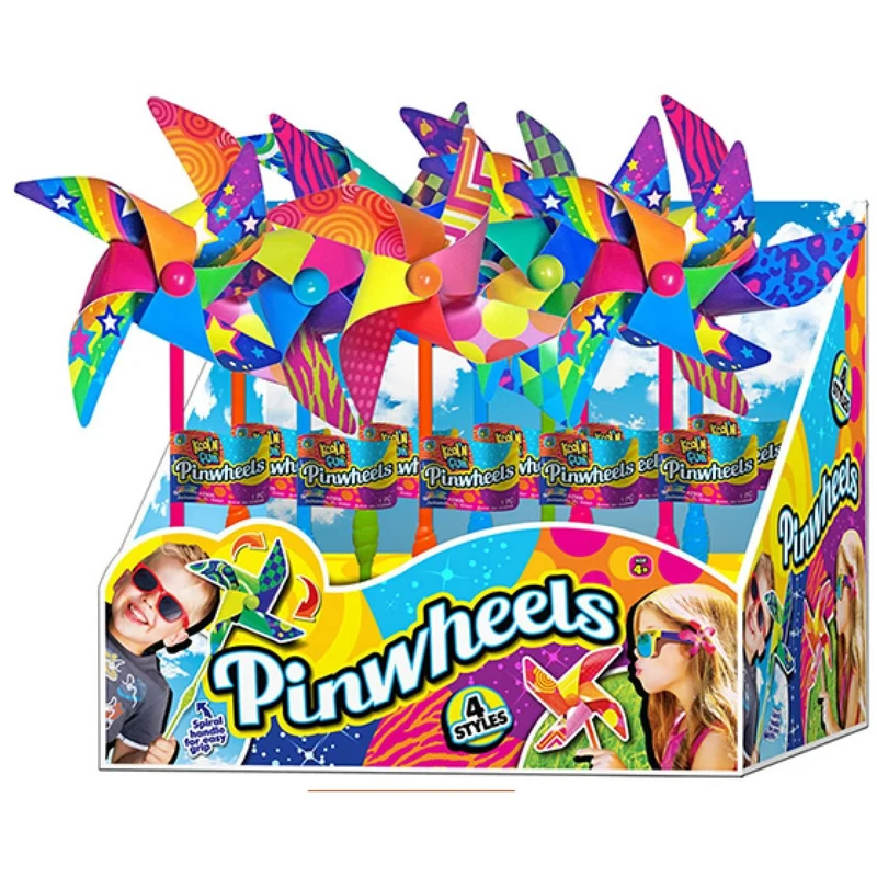 Ja-Ru Kool'N Fun Colorful Plastic Spinning Pinwheel Toy 1 Piece