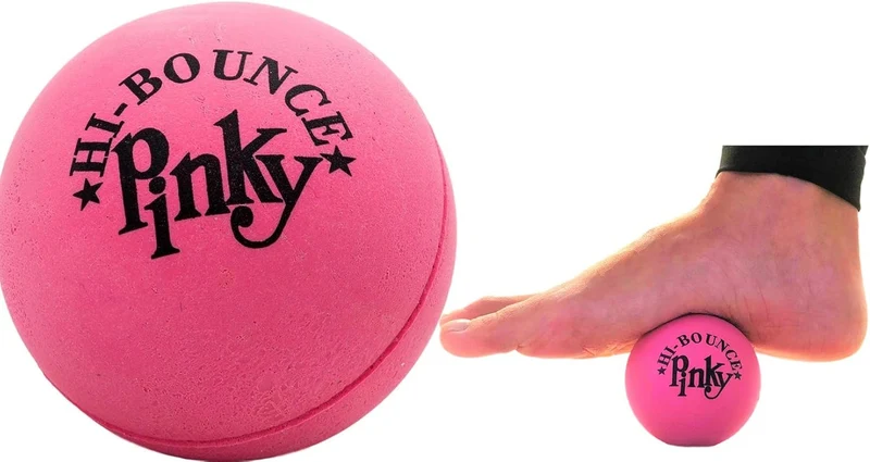 JA-RU Hi-Bounce Pinky Ball for Kids, Adults, and Therapy