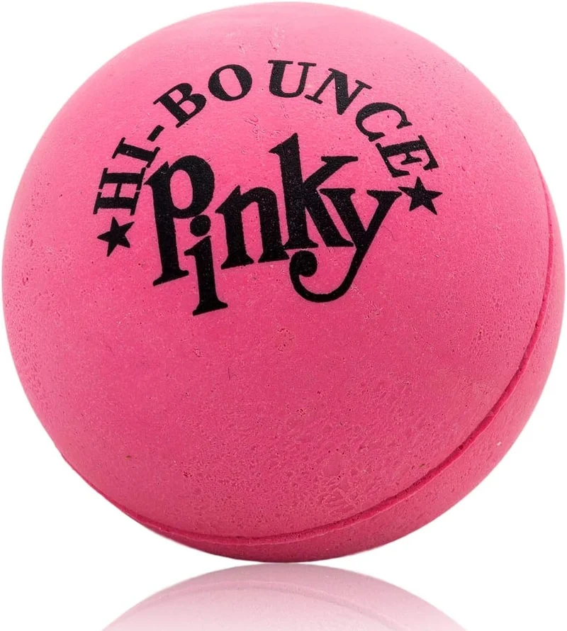 JA-RU Hi-Bounce Pinky Ball for Kids, Adults, and Therapy