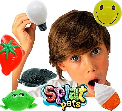 JA-RU Squishy Splat Ball Sensory Fidget Toy for Stress Relief