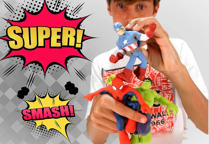 Marvel Avengers Stretchy Action Figure - Randomly Selected Hero Toy