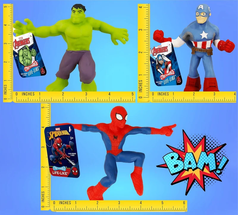 Marvel Avengers Stretchy Action Figure - Randomly Selected Hero Toy