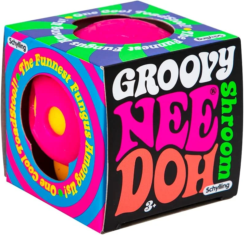 Nee Doh Groovy Mushroom