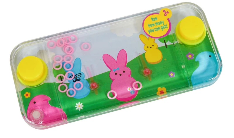 PEEPS Aqua Rings Handheld Water Game for Nostalgic Fun