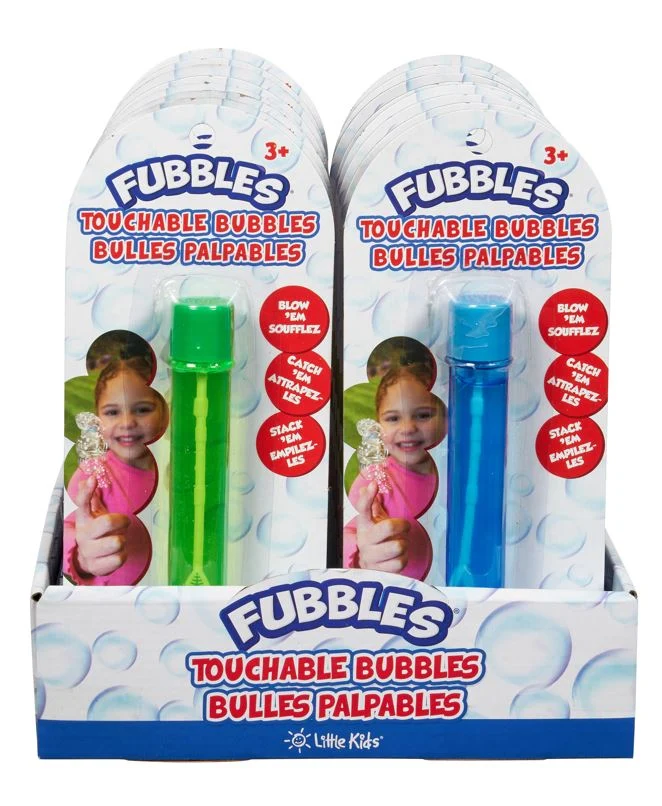 Fubbles Touchable Bubbles 5 fl oz Stackable Bubble Solution Set
