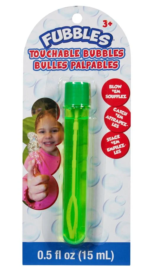 Fubbles Touchable Bubbles 5 fl oz Stackable Bubble Solution Set