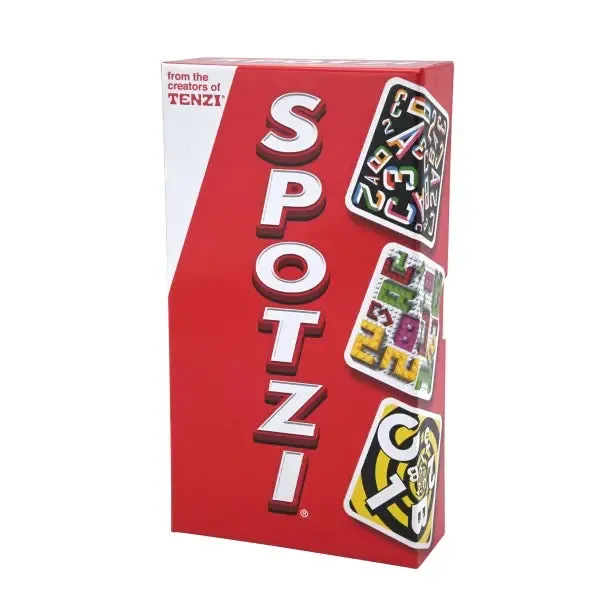 Spotzi Fast-Paced Card Game for Quick Thinking and Family Fun