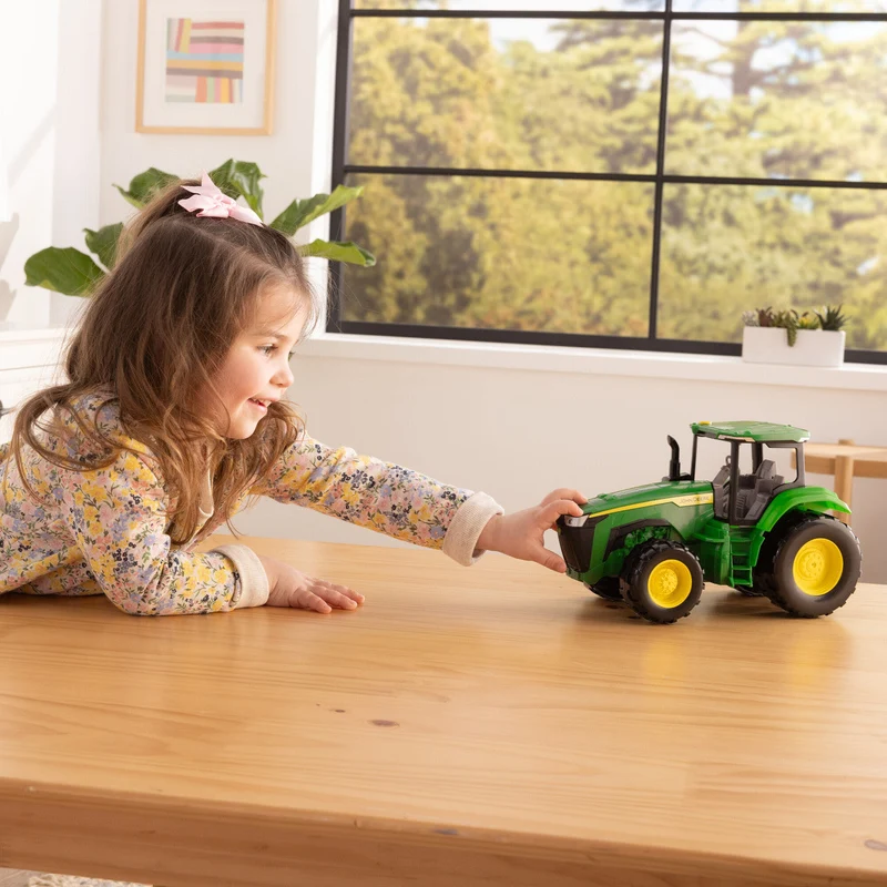 John Deere 12-Inch Lights and Sounds Kids Tractor Toy