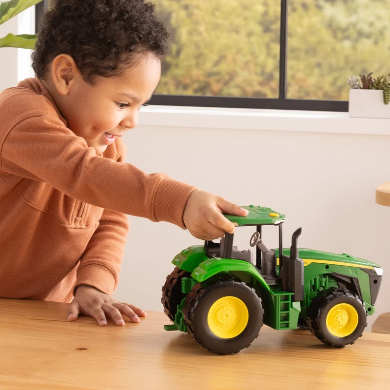 John Deere 12-Inch Lights and Sounds Kids Tractor Toy