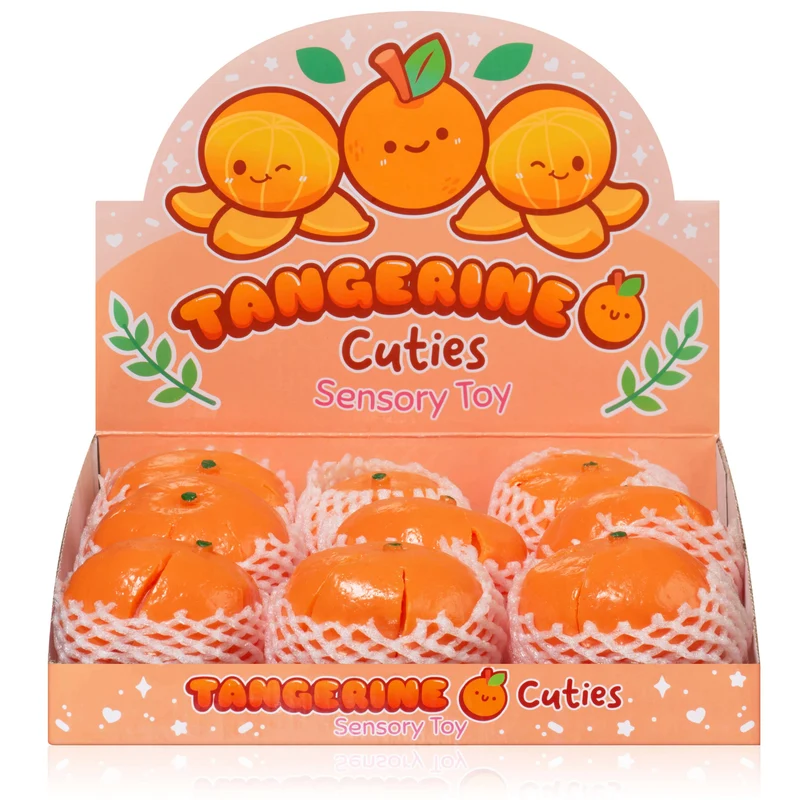 Tangerine Cutie Peeling Fidget Sensory Toy