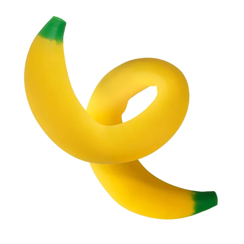 Mega Small Orb Stretchy Banana Toy Sensory Squishy Flexible Stress Reliever