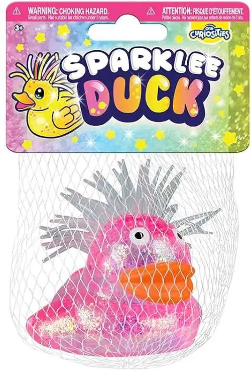 Curiosities Sparklee Duck 3-Inch Sensory Squeeze Toy By ORB