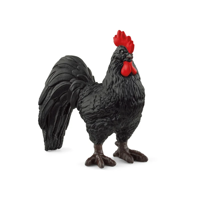 Schleich Farm Family Animal Toy Set with Rooster Hen Chick