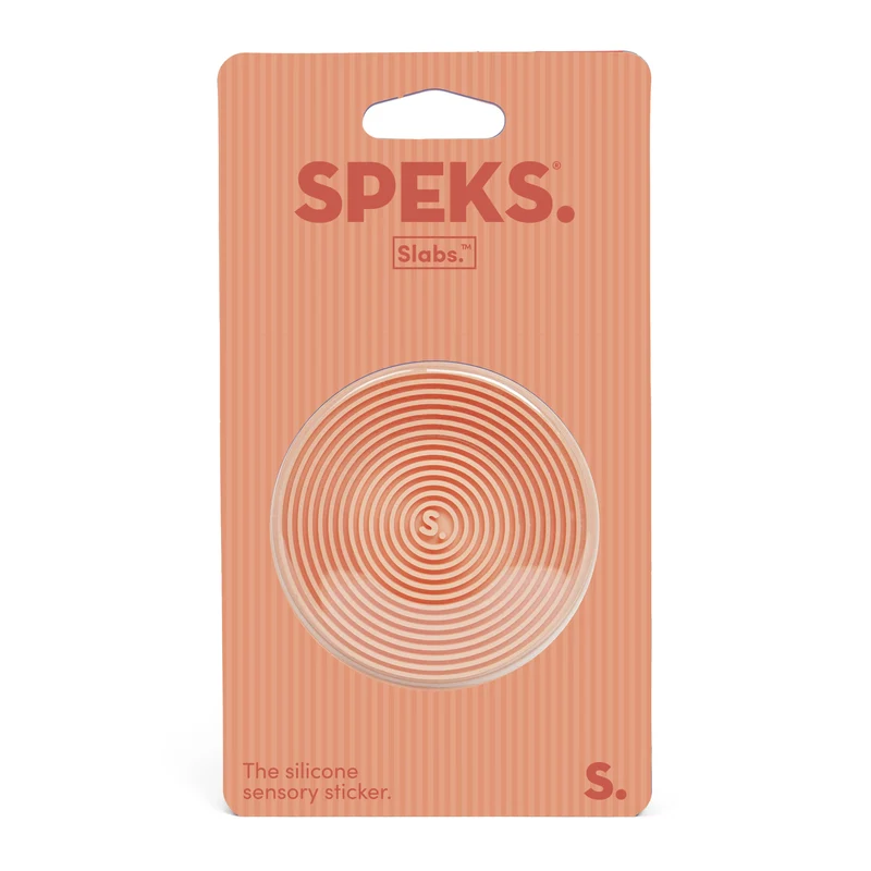 Speks Slabs Reusable Silicone Sensory Fidget Sticker for Phones
