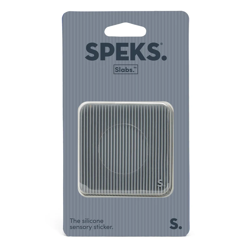 Speks Slabs Reusable Silicone Sensory Fidget Sticker for Phones