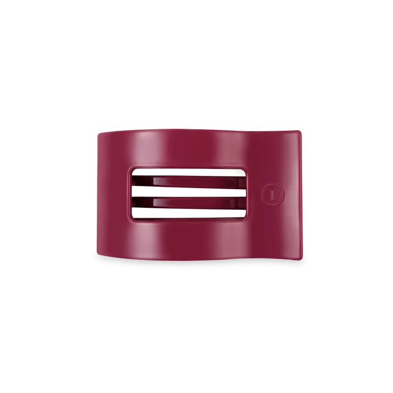 Wild Side Small Flat Rectangle Hair Clip for All Hair Types