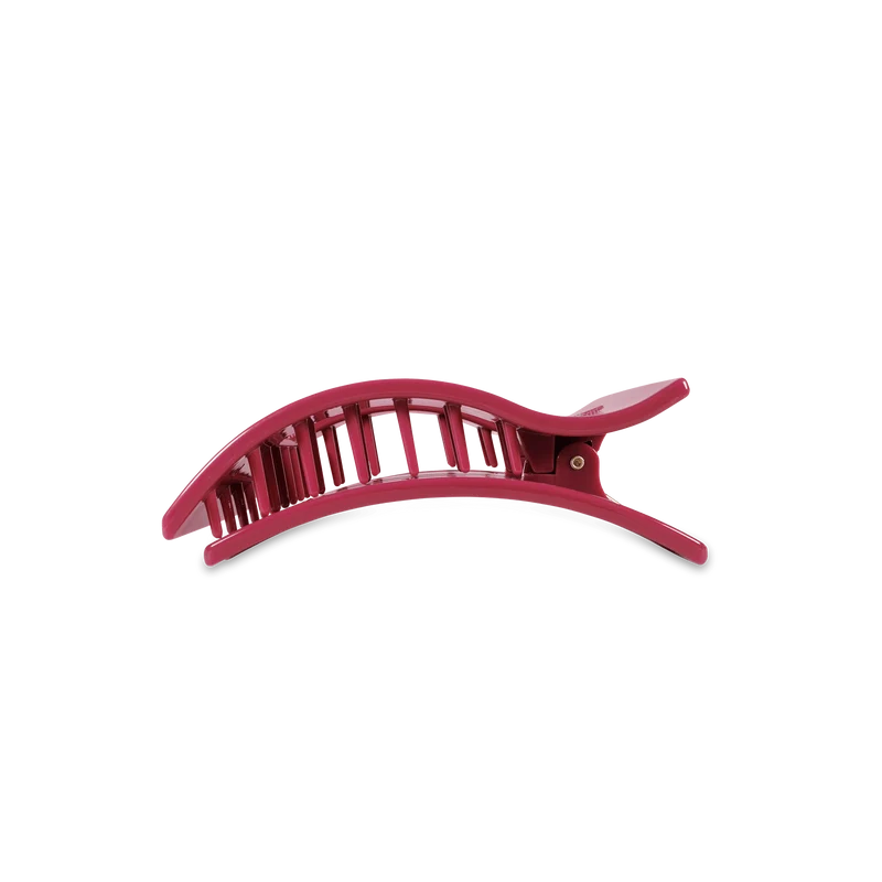 Wild Side Small Flat Rectangle Hair Clip for All Hair Types