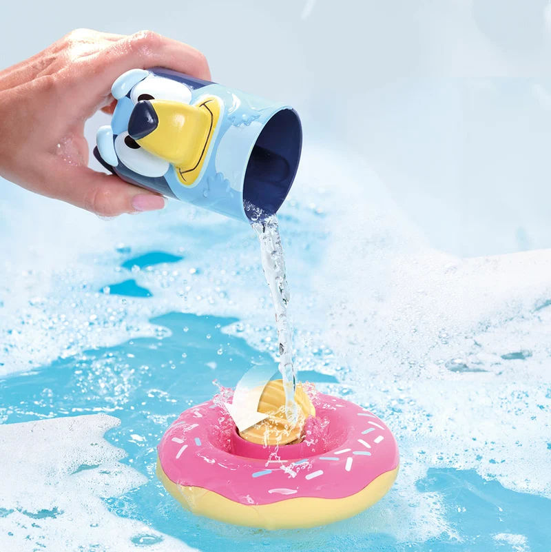 Toomies Bluey and Bingo Splash and Float Toddler Bath Toy