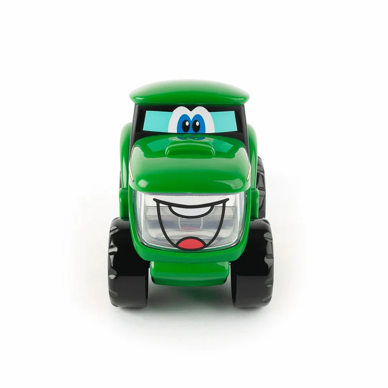 John Deere Johnny Tractor 2-in-1 Push Along Toy and Flashlight