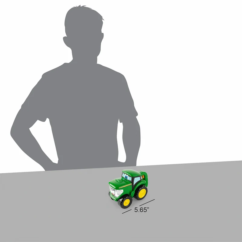 John Deere Johnny Tractor 2-in-1 Push Along Toy and Flashlight