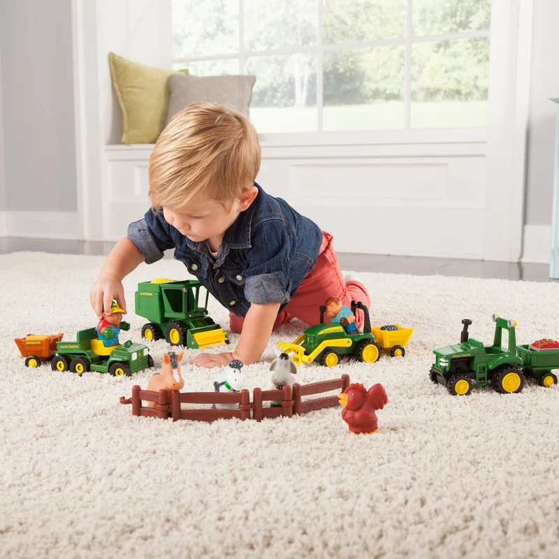John Deere 1st Farming Fun 20-Piece Kids Farm Play Set
