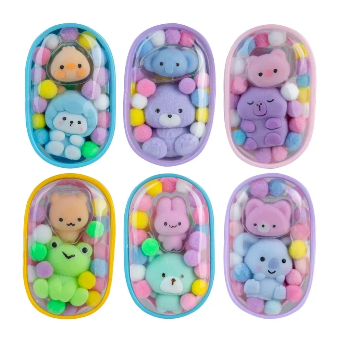 Orb Factory Taba-Licious Gacha Pouch Squishy Sensory Toy Set
