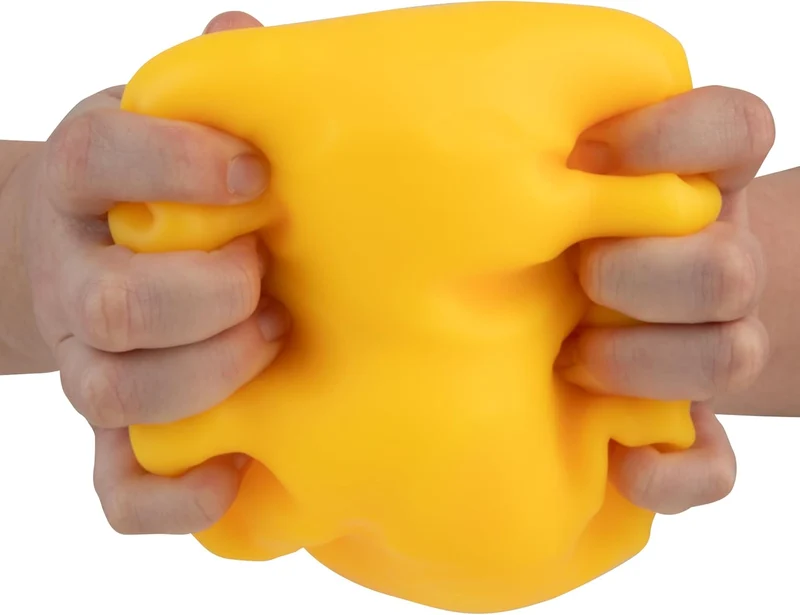 ORB Easy Sqweezy Super Cheesy Giant Slow Rising Fidget Toy Block