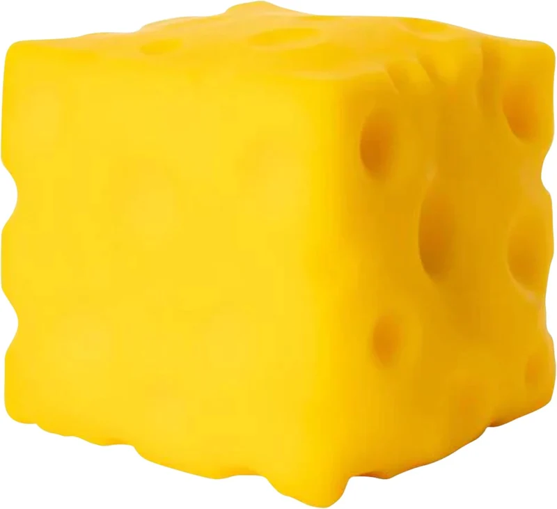 ORB Easy Sqweezy Super Cheesy Giant Slow Rising Fidget Toy Block