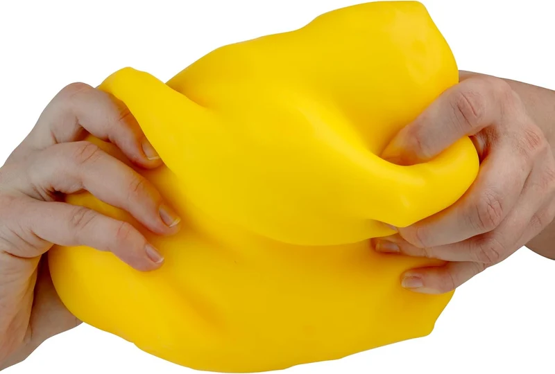 ORB Easy Sqweezy Super Cheesy Giant Slow Rising Fidget Toy Block