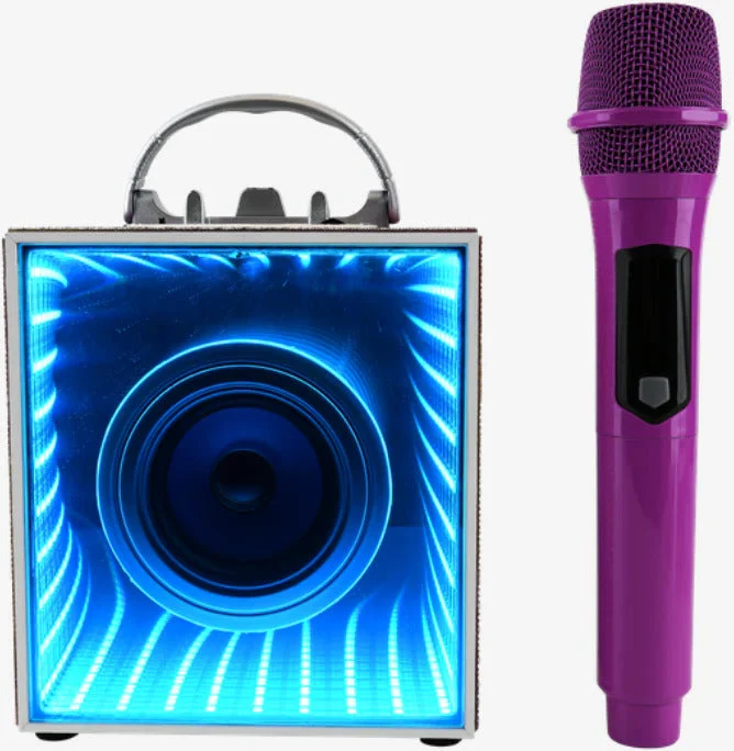 Ultimate Bling Pop Star Karaoke Bluetooth Speaker and Wireless Mic