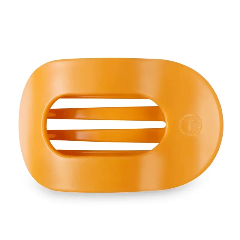 TELETIES Mango for It! Flat Round Hair Clip for Lounging