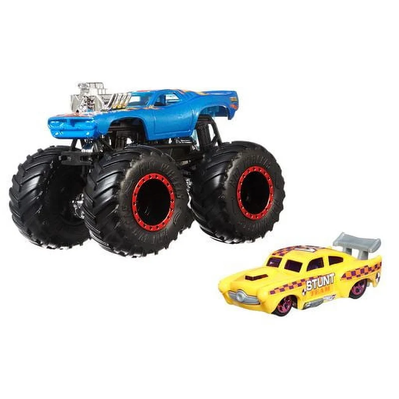 Hot Wheels Monster Truck & Crushable Car