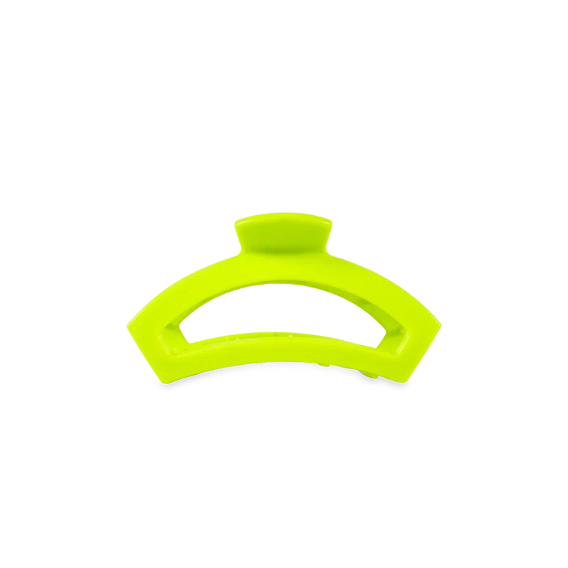 TELETIES Open Summer Brights Tiny Neon Green Hair Clip